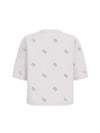T-SHIRT DONNA - GUESS ATHLEISURE BIANCO - V6GI18 K2985 2
