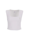 TOP DONNA - GUESS ATHLEISURE BIANCO - V6GP07 K2987 1
