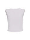TOP DONNA - GUESS ATHLEISURE BIANCO - V6GP07 K2987 2