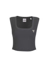 TOP DONNA - GUESS ATHLEISURE NERO - V6GP07 K2987 1