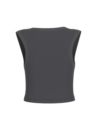 TOP DONNA - GUESS ATHLEISURE NERO - V6GP07 K2987 2
