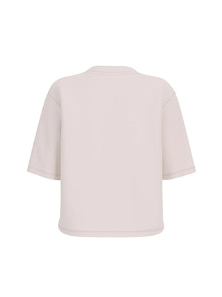 DAMEN-T-SHIRT - GUESS ATHLEISURE CREAM - V6RI09 I3Z14 2