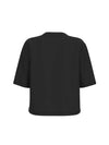 DAMEN-T-SHIRT - GUESS ATHLEISURE SCHWARZ - V6RI09 I3Z14 2