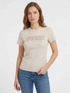 DAMEN-T-SHIRT - GUESS ATHLEISURE BEIGE - V6RI10 I3Z14 3