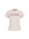 DAMEN-T-SHIRT - GUESS ATHLEISURE CREAM - V6RI10 I3Z14 1
