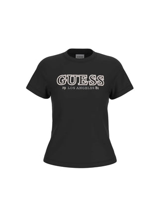 DAMEN-T-SHIRT - GUESS ATHLEISURE SCHWARZ - V6RI10 I3Z14 1