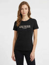 DAMEN-T-SHIRT - GUESS ATHLEISURE SCHWARZ - V6RI11 J1314 3