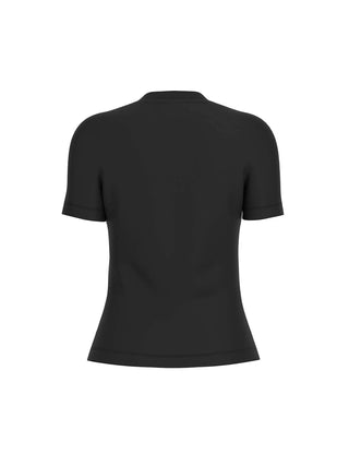 DAMEN-T-SHIRT - GUESS ATHLEISURE SCHWARZ - V6RI15 J1314 2