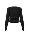 DAMEN-SWEATSHIRT - GUESS ATHLEISURE SCHWARZ - V6RP08 KD932 2