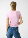 DAMEN-T-SHIRT - GUESS JEANS PINK - W4YI01 J1314 3