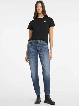 DAMEN-T-SHIRT - GUESS JEANS SCHWARZ - W4YI10 J1314 2