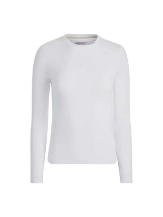 DAMEN-T-SHIRT - GUESS JEANS WEISS - W4YI22 J1314