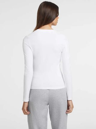 DAMEN-T-SHIRT - GUESS JEANS WEISS - W4YI22 J1314 3