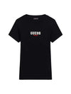 T-SHIRT DONNA - GUESS JEANS NERO - W4YI64 KA0H1 1