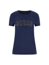 T-SHIRT DONNA - GUESS APPAREL BLU - W5GI04 J1314 1