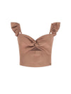 CAMICIA DONNA - GUESS APPAREL COGNAC - W6GH92 W2383 1