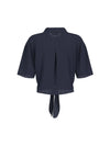 CAMICIA DONNA - GUESS JEANS BLU - W6GHA3 WO331 2