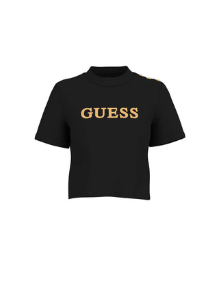 T-SHIRT DONNA - GUESS APPAREL NERO - W6GI06 K3018 1