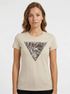 T-SHIRT DONNA - GUESS APPAREL BEIGE - W6GI19 K3042 2