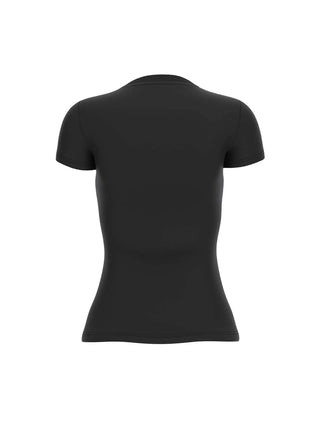 T-SHIRT DONNA - GUESS APPAREL NERO - W6GI19 K3042 2