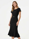 ABITO DONNA - GUESS APPAREL NERO - W6GK50 W1950 3