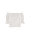TOP DONNA - GUESS APPAREL BIANCO - W6GP47 K3336 1