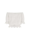 TOP DONNA - GUESS APPAREL BIANCO - W6GP47 K3336 2