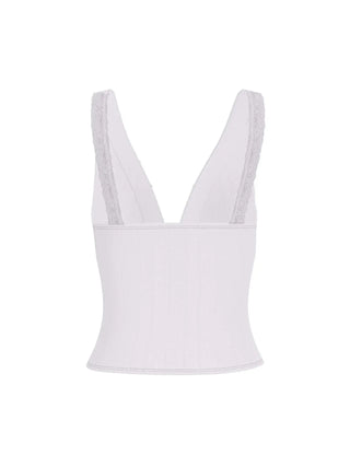 T-SHIRT DONNA - GUESS JEANS BIANCO - W6GPB1 KF641 2