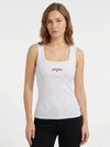 T-SHIRT DONNA - GUESS JEANS BIANCO - W6GPZ2 KA0H1 3