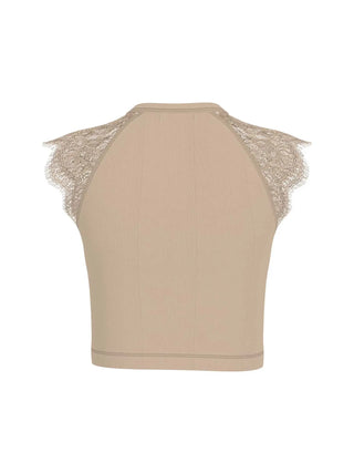 TOP DONNA - GUESS APPAREL TAUPE - W6GZ01 Z0606 2