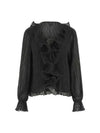 DAMEN-TOP - GUESS APPAREL SCHWARZ - W6RH31 WI342 1