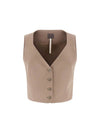 DAMENWESTE - GUESS APPAREL BEIGE - W6RH52 WH9Y2 1
