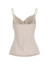 Damen-Tanktop - Guess Apparel Beige - W6RH55 WJ732 2