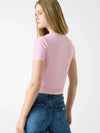 DAMEN-T-SHIRT - GUESS JEANS PINK - W6RI15 J1314 3