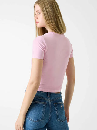 DAMEN-T-SHIRT - GUESS JEANS PINK - W6RI15 J1314 3