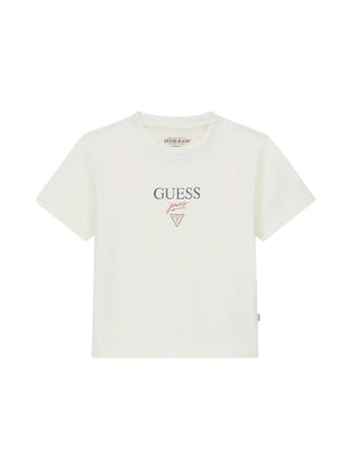 DAMEN-T-SHIRT - GUESS JEANS SAND - W6RI15 J1314