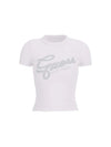 DAMEN-T-SHIRT - GUESS APPAREL WEISS - W6RI22 KA0H1 1