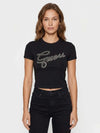 DAMEN-T-SHIRT - GUESS APPAREL SCHWARZ - W6RI22 KA0H1 3