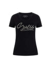 DAMEN-T-SHIRT - GUESS APPAREL SCHWARZ - W6RI24 J1314 1