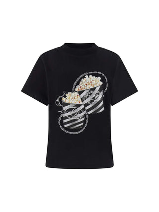 DAMEN-T-SHIRT - GUESS APPAREL SCHWARZ - W6RI28 I3Z14