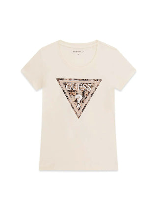DAMEN-T-SHIRT - GUESS APPAREL WEISS - W6RI32 J1314 1