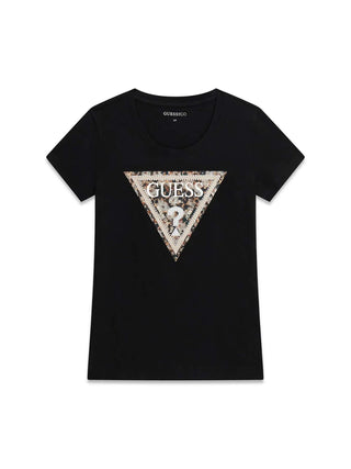 DAMEN-T-SHIRT - GUESS APPAREL SCHWARZ - W6RI32 J1314 1