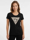 DAMEN-T-SHIRT - GUESS APPAREL SCHWARZ - W6RI32 J1314 3