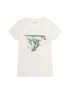 DAMEN-T-SHIRT - GUESS APPAREL CREME - W6RI35 J1314 1
