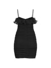 DAMENKLEID - GUESS APPAREL SCHWARZ - W6RK80 WI342 2