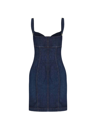 DAMENKLEID - GUESS APPAREL BLAU - W6RK95 D6881 2