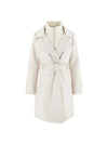 Damen-Trenchcoat - Guess Apparel Weiß - W6RL53 WL942 1