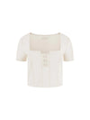 DAMEN-TOP - GUESS APPAREL WEISS - W6RP08 KCBO2 1
