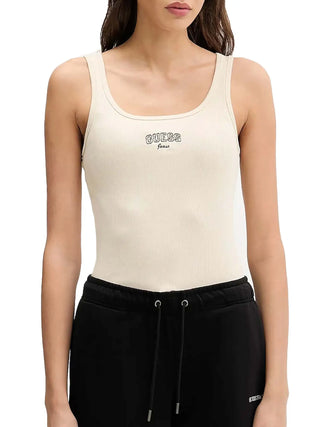 DAMEN-TOP - GUESS JEANS SAND - W6RP20 KA0H1