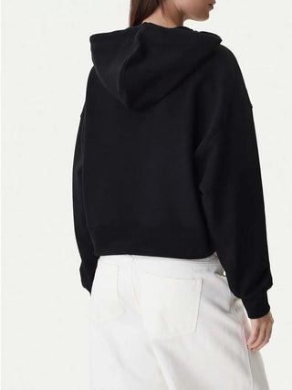 Damen-Sweatshirt - Guess Jeans Schwarz - W6RQ00 K68I4 2